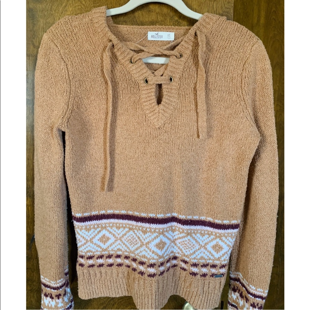 Extra small Boho string pullover